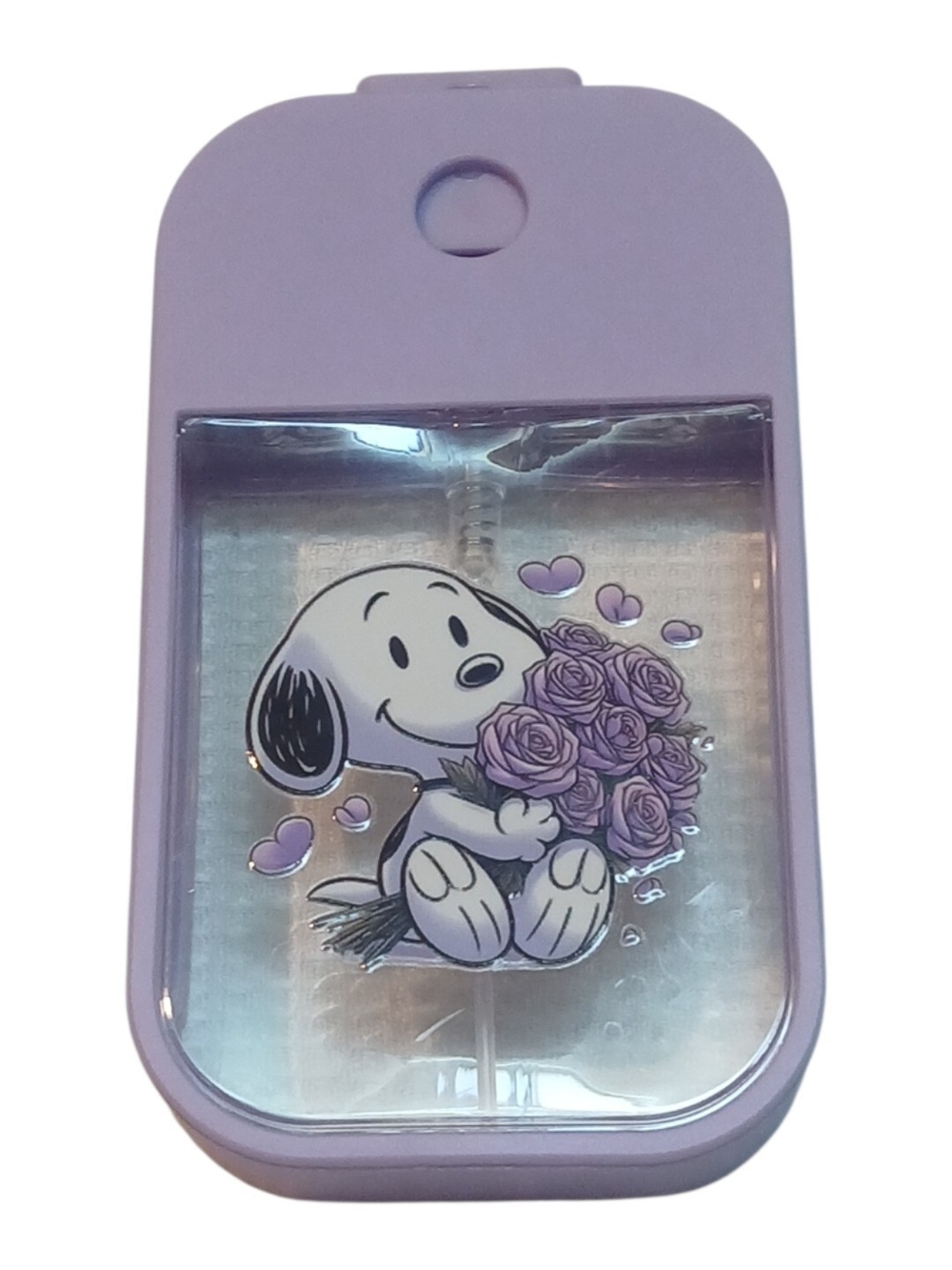 Peanuts - Snoopy Refillable Hand Sanitizer Spray Bottle, Pocket/Purse Sizep - Picture 8 of 8